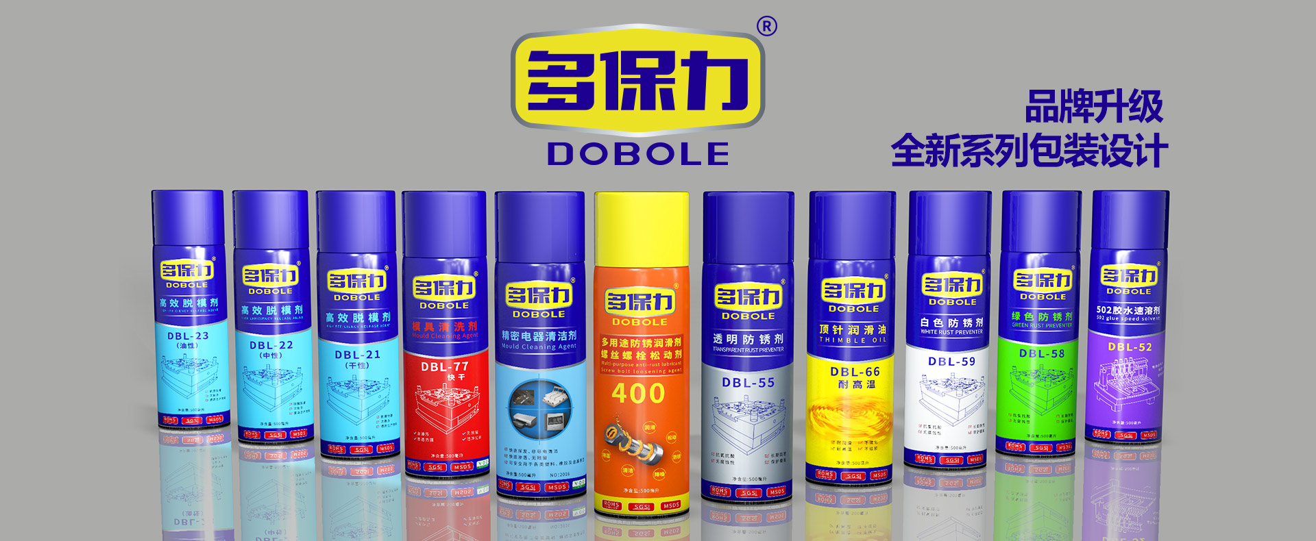 多保力｜多用途润滑剂系列产品包装设计